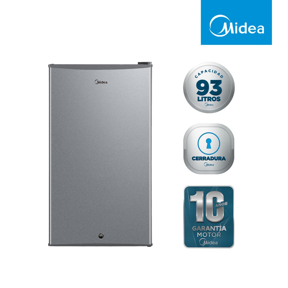 MIDEA - Frigobar Frio Directo 93L Midea