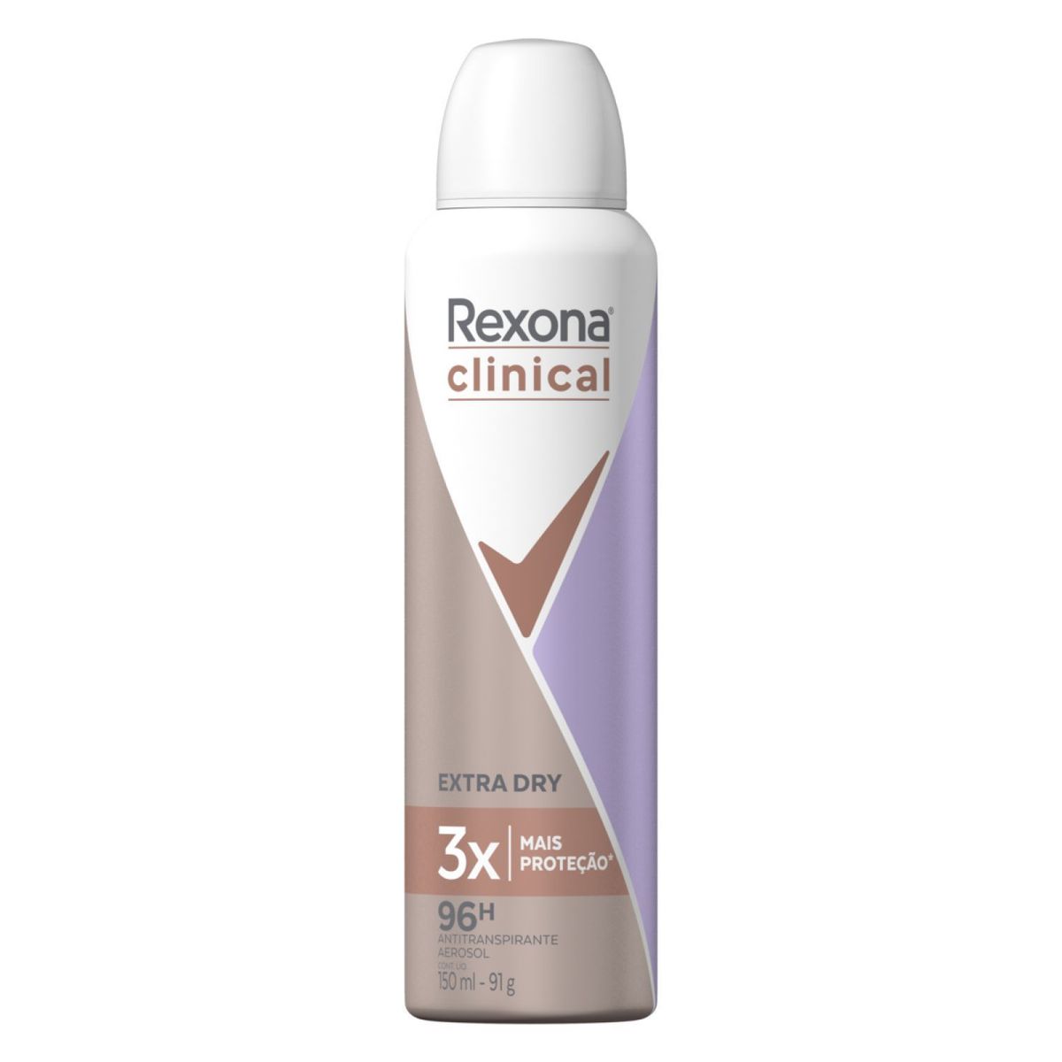 REXONA - Antitranspirante Aerosol Rexona Clinical Extra Dry Mujer 150 ml