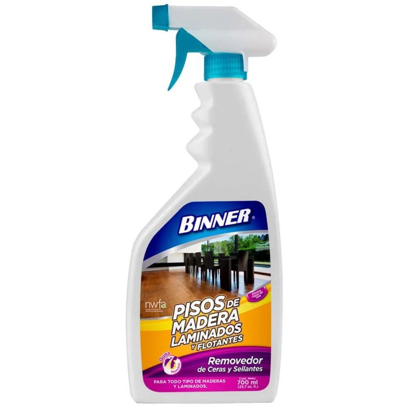 BINNER - Removedor de Ceras y Sellantes Binner Pisos Madera y Laminados 700 ml