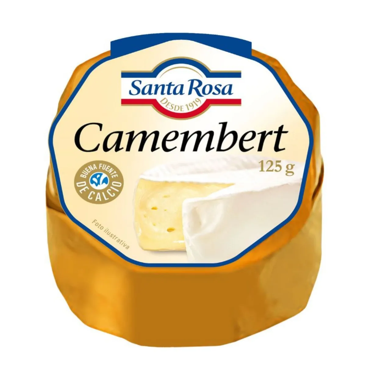 SANTA ROSA - Queso Camembert Santa Rosa 125 g