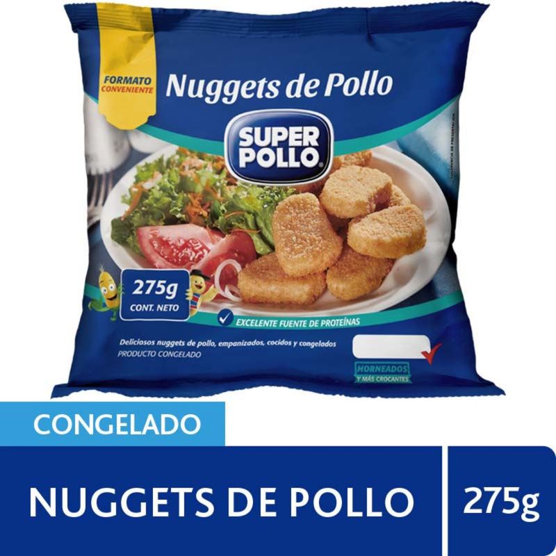 SUPER POLLO - Nugget de Pollo Bolsa Super Pollo 275 g