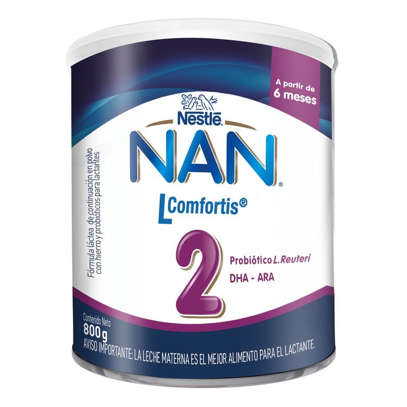 NAN - FORMULA L COMFORTIS 2 TARRO NAN 800 GR