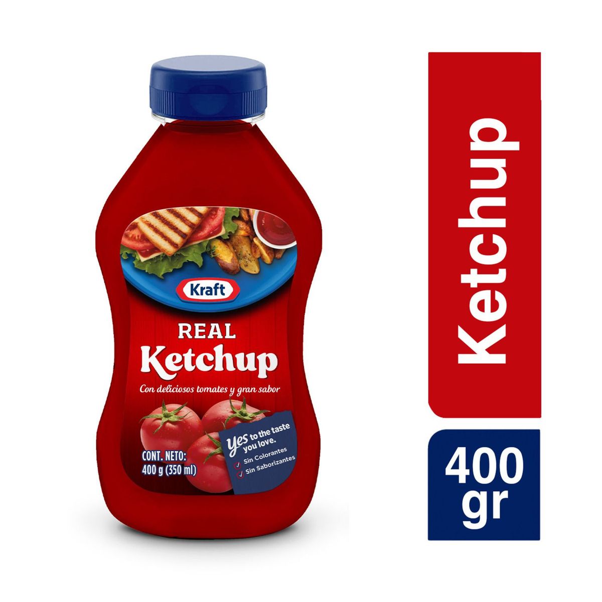 KRAFT - Kétchup Regular Squeeze Kraft 400 g
