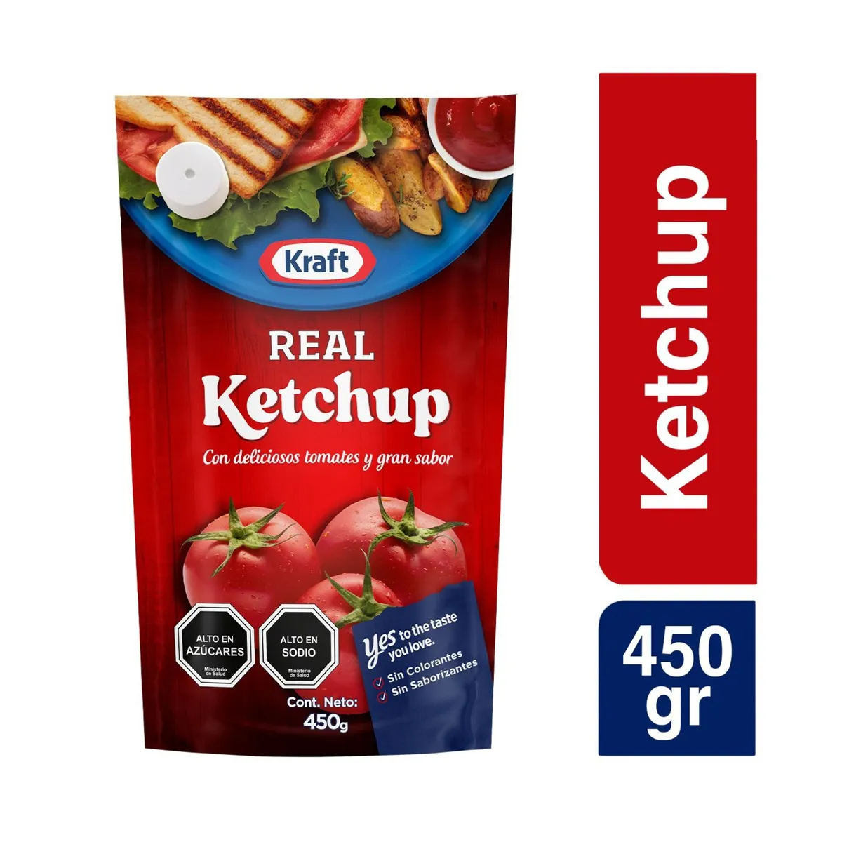 KRAFT - Ketchup Kraft Regular Doypack 450 g