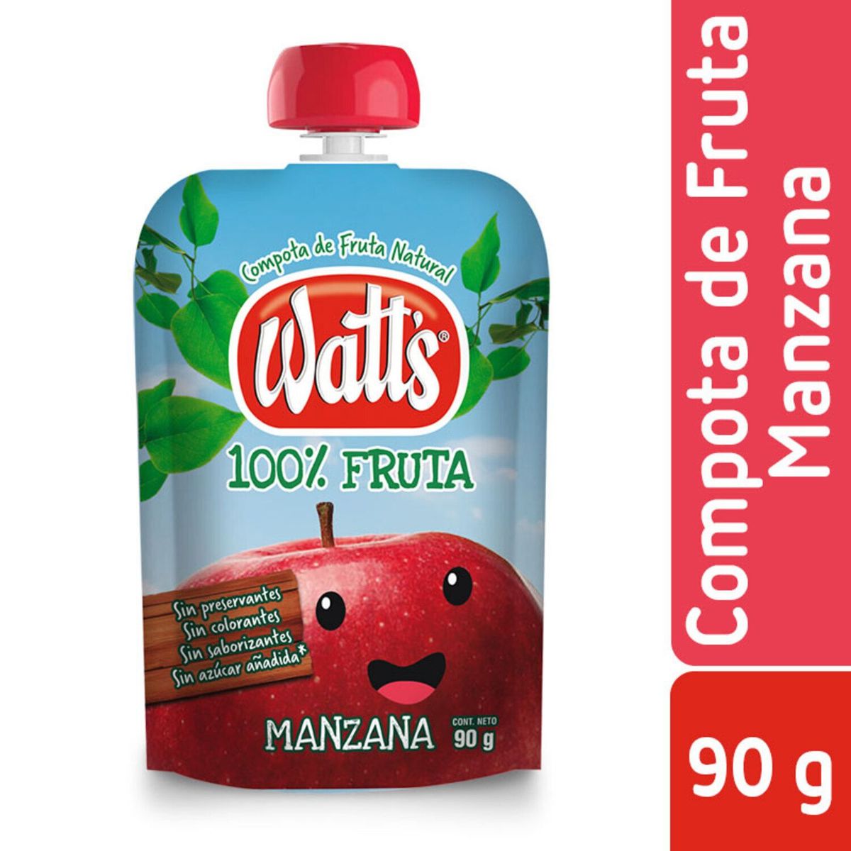 WATTS - Compota de Manzana Watts 90 g