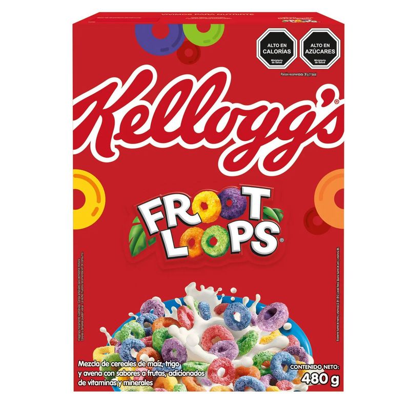 KELLOGGS - Cereal Froot Loops Kelloggs 480 g
