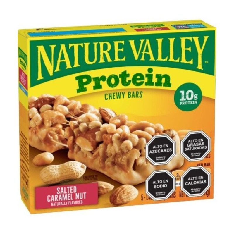 NATURE VALLEY - BARRITA  PROT SALTED CAR NAT VAL 201GR
