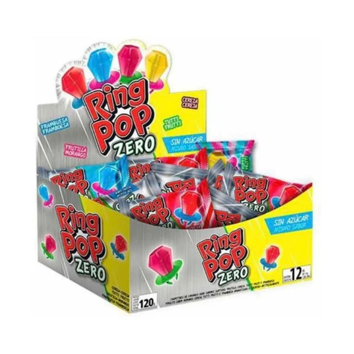 BENEVIA - Caramelos Frutas Zero Benevia Surtido Un