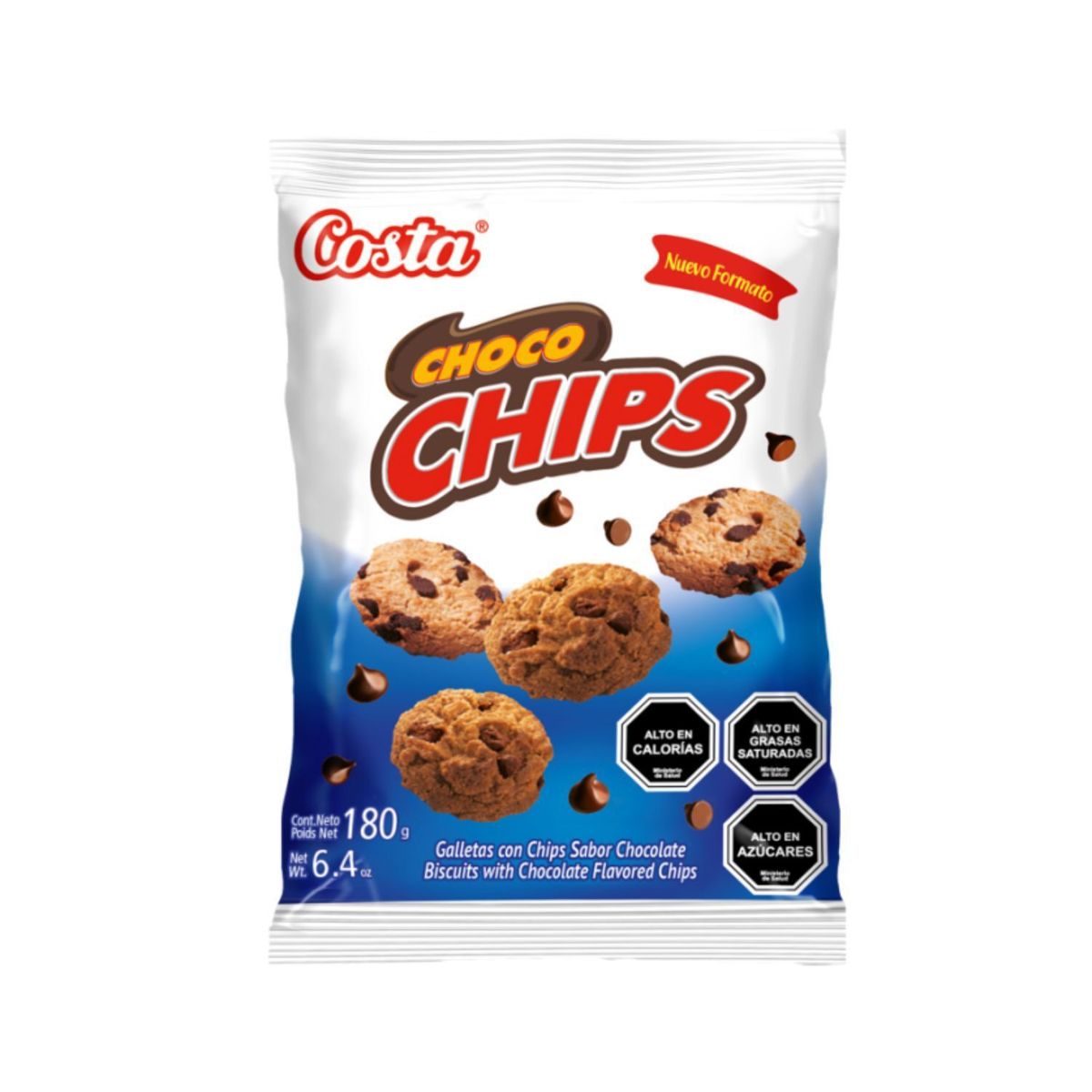 COSTA - Galletas Choco Chips Costa 180 g