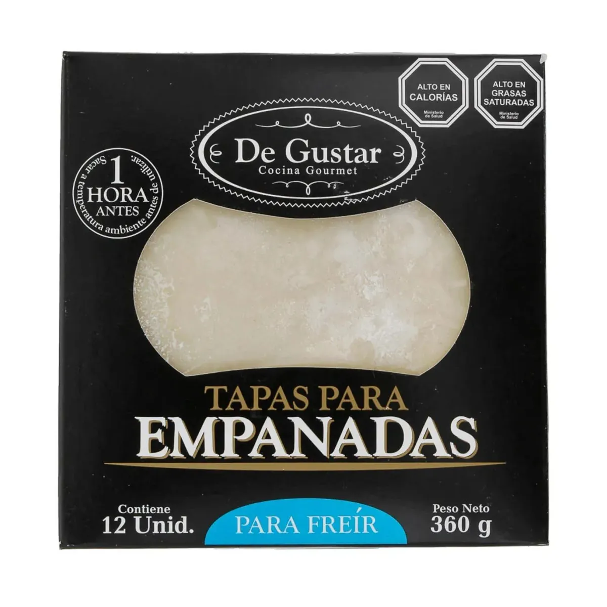 DEGUSTAR - Masa de Empanadas para Freir Degustar 12 Un
