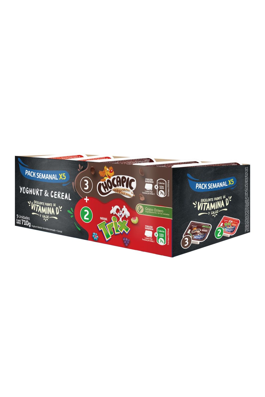 Yoghurt + Cereal Chocapic y Trix Nestle 710 g | Tottus Chile