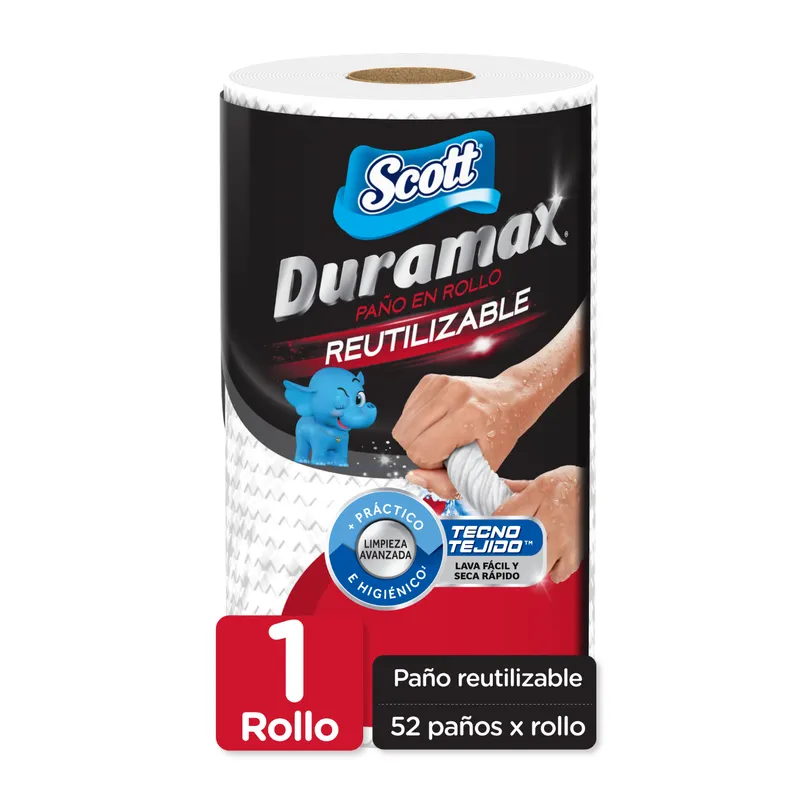 SCOTT - Toalla de Papel Reutilizable Scott Duramax 1 x 52 Hojas