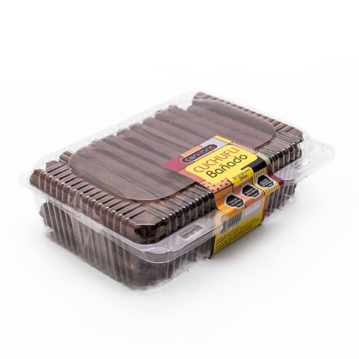 CONEBRIC - Cuchuflis Bañados en Chocolate Conebric 50 Un