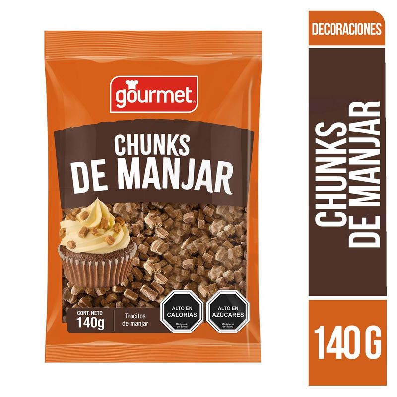 GOURMET - Chunks de Manjar Gourmet 140 g