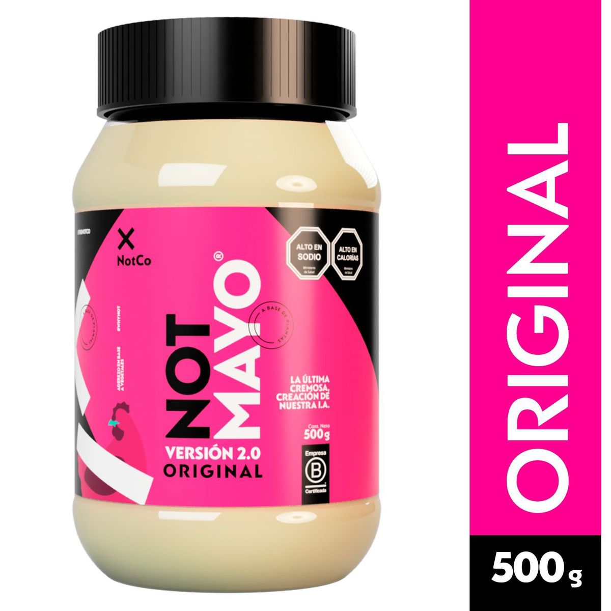 NOT MAYO - Aderezo Notmayo Original Versión 2.0 500 g