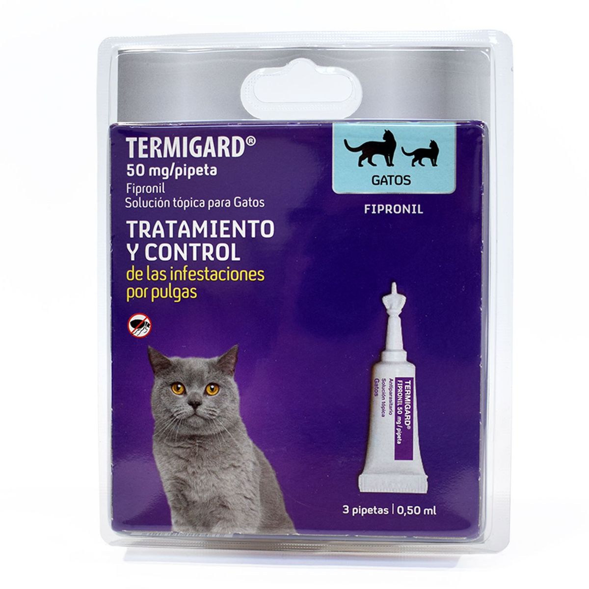 TERMIGARD - PACK PIPETA GATO TERMIGARD 0.50 ML 3UN