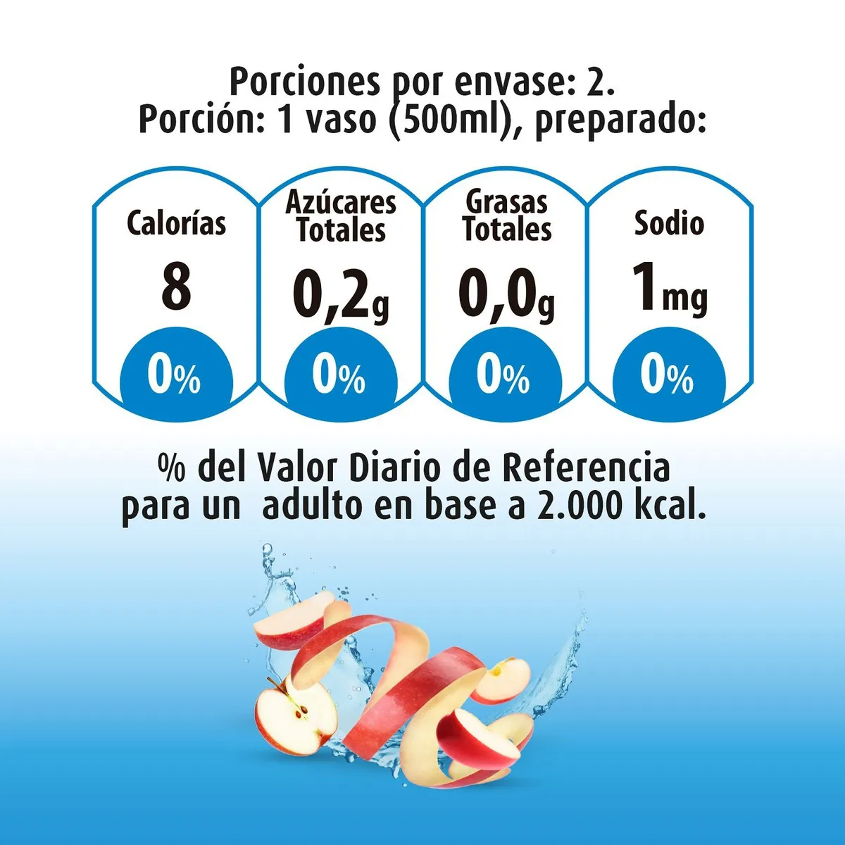 LIVEAN - Bebida Instantánea en Polvo Manzana Fibra Livean 10 g