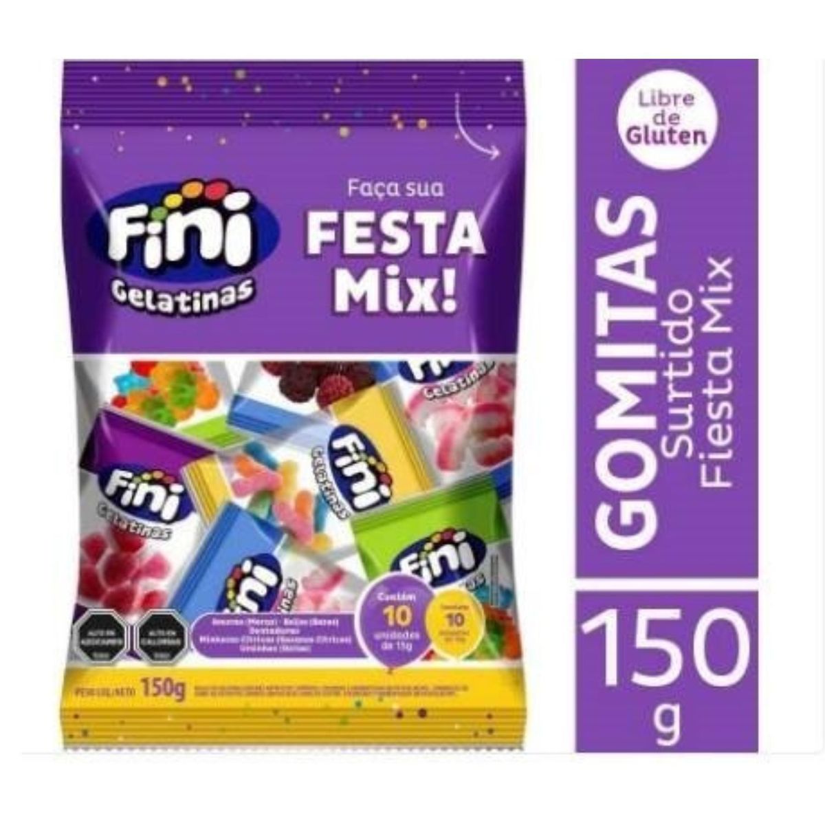 FINI - Gomitas Fiesta Mix Fini 150 g