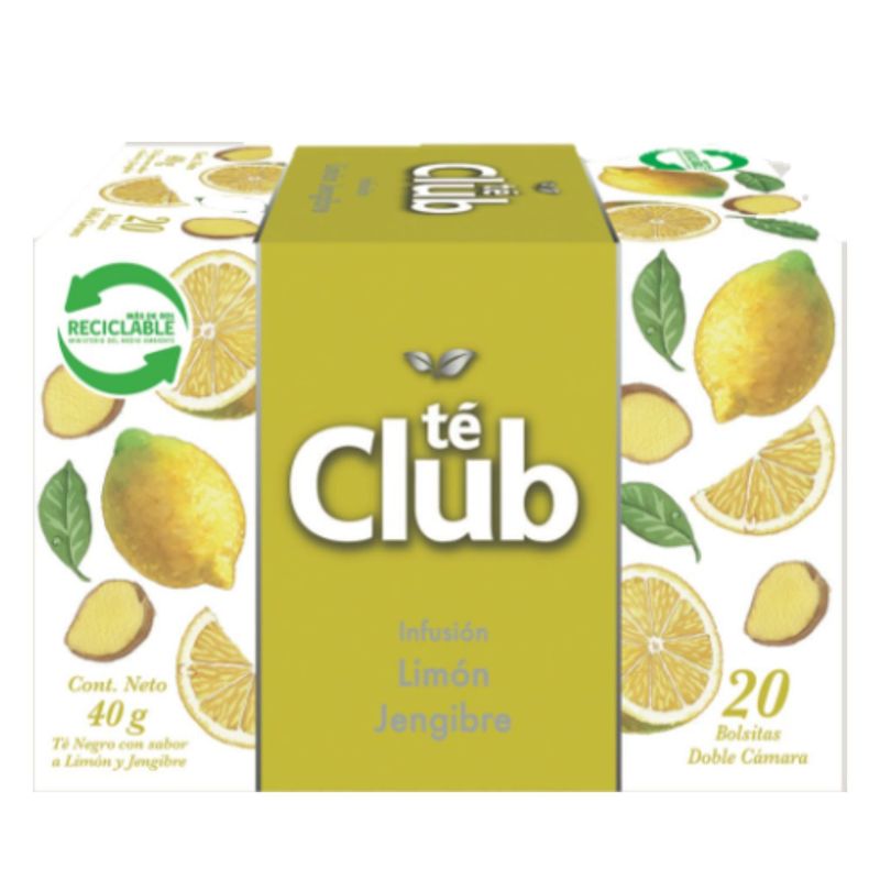 CLUB - Infusión Limón Jengibre Club 20 g