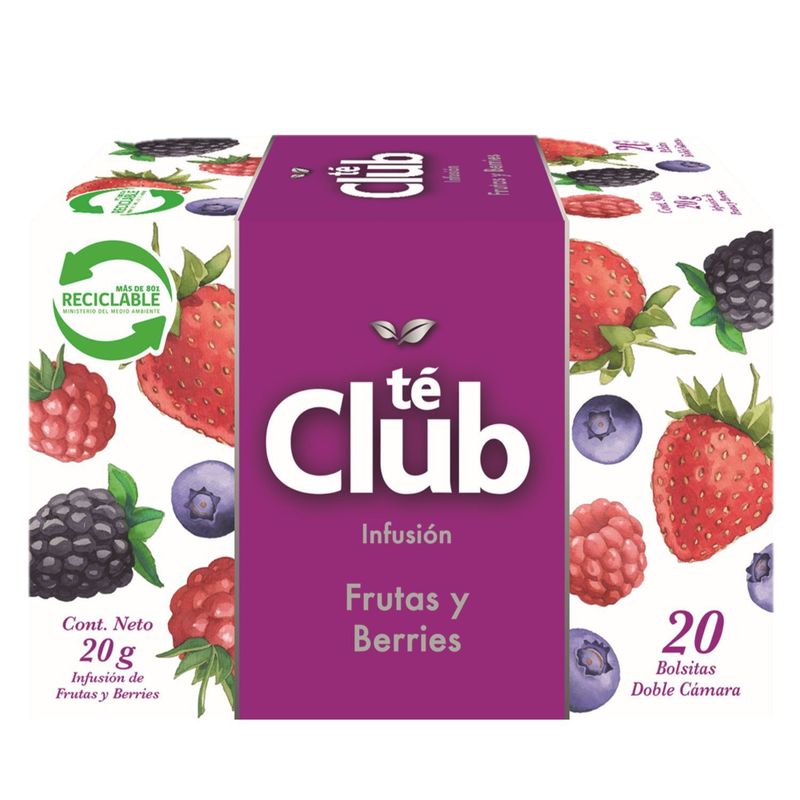 CLUB - Infusión Frutas y Berries Club 20 g