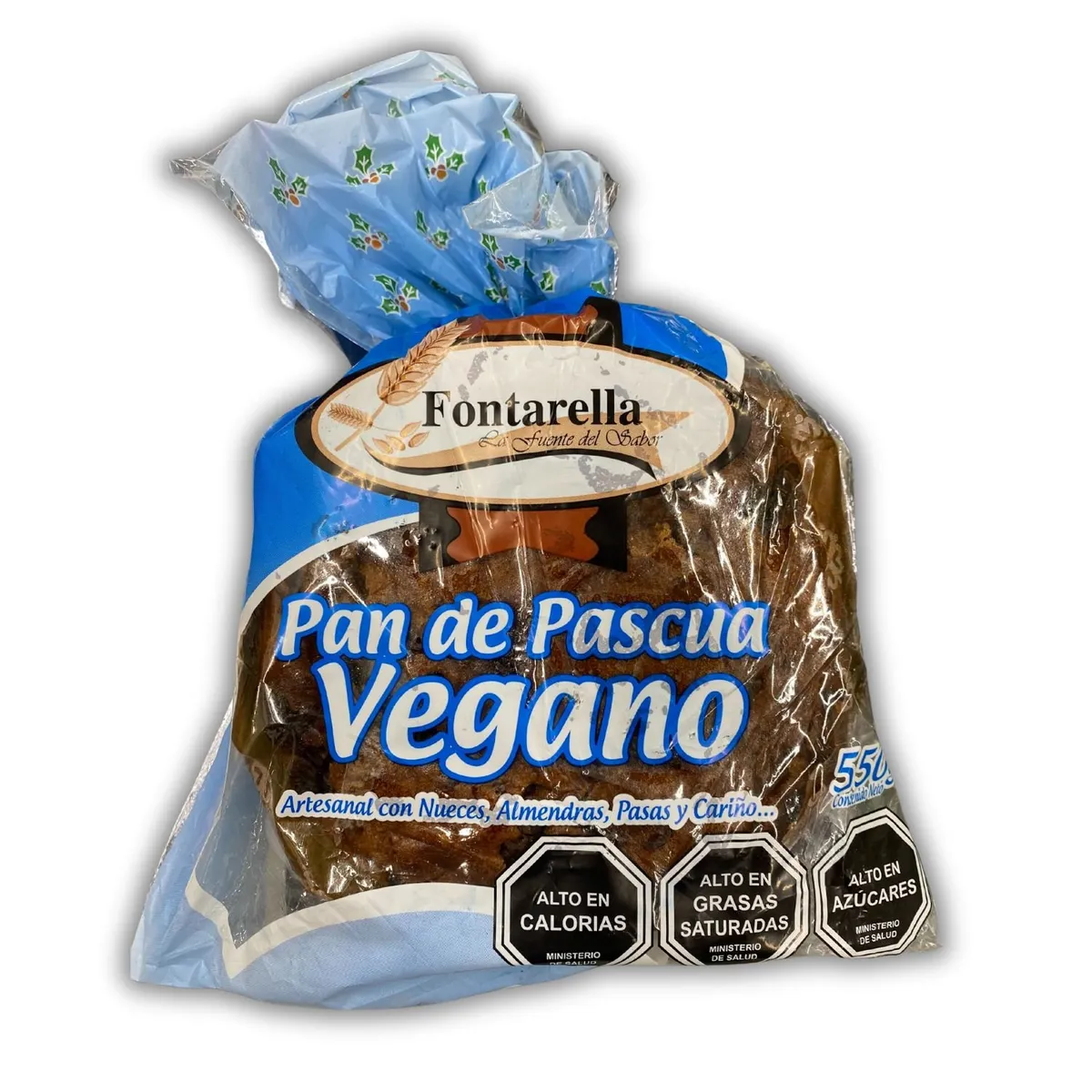 FONTARELLA - Pan de Pascua Vegano Fontarella 550 g
