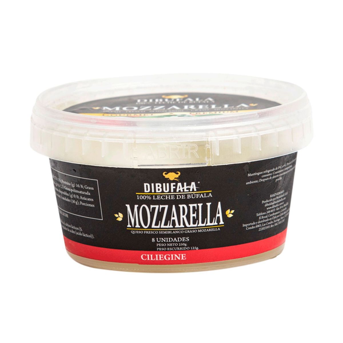 DIBUFALA - Queso Mozzarella Ciliegini Dibufala 125 g