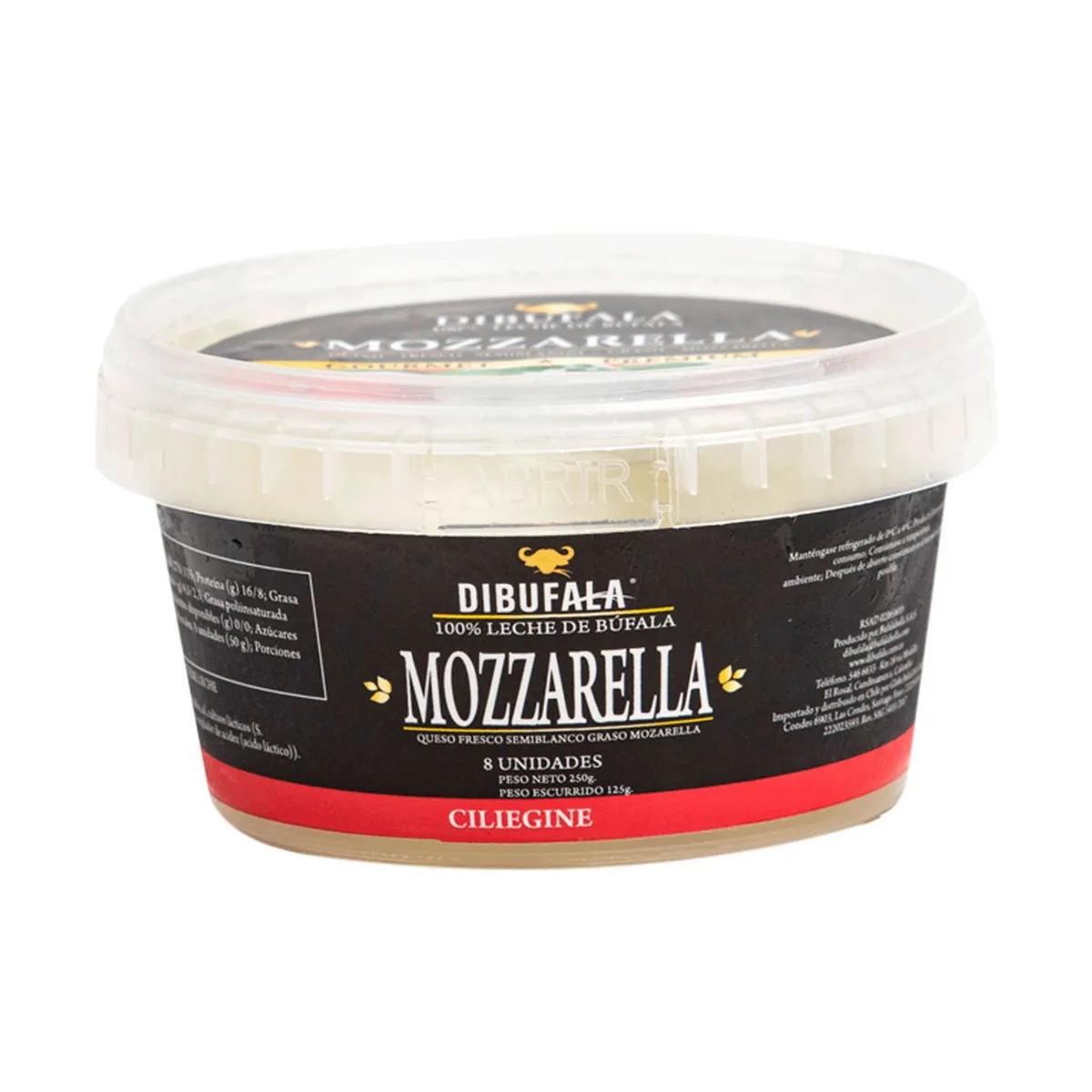 DIBUFALA - Queso Mozzarella Ciliegini Dibufala 125 g