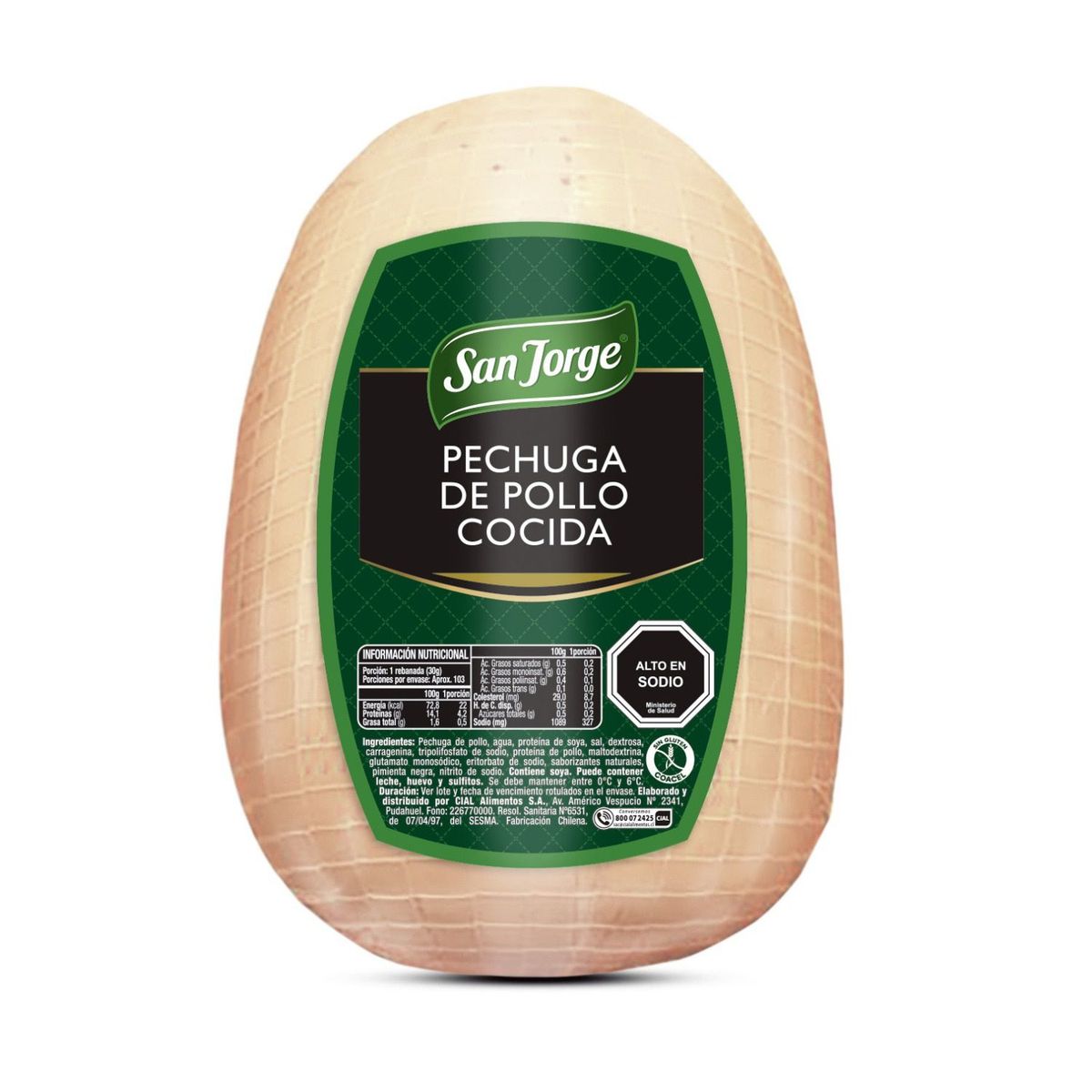 SAN JORGE - Pechuga de Pollo Cocida San Jorge a Granel