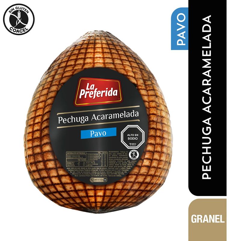 LA PREFERIDA - PECHUGA PAVO ACARAM. LA PREFERIDA KL