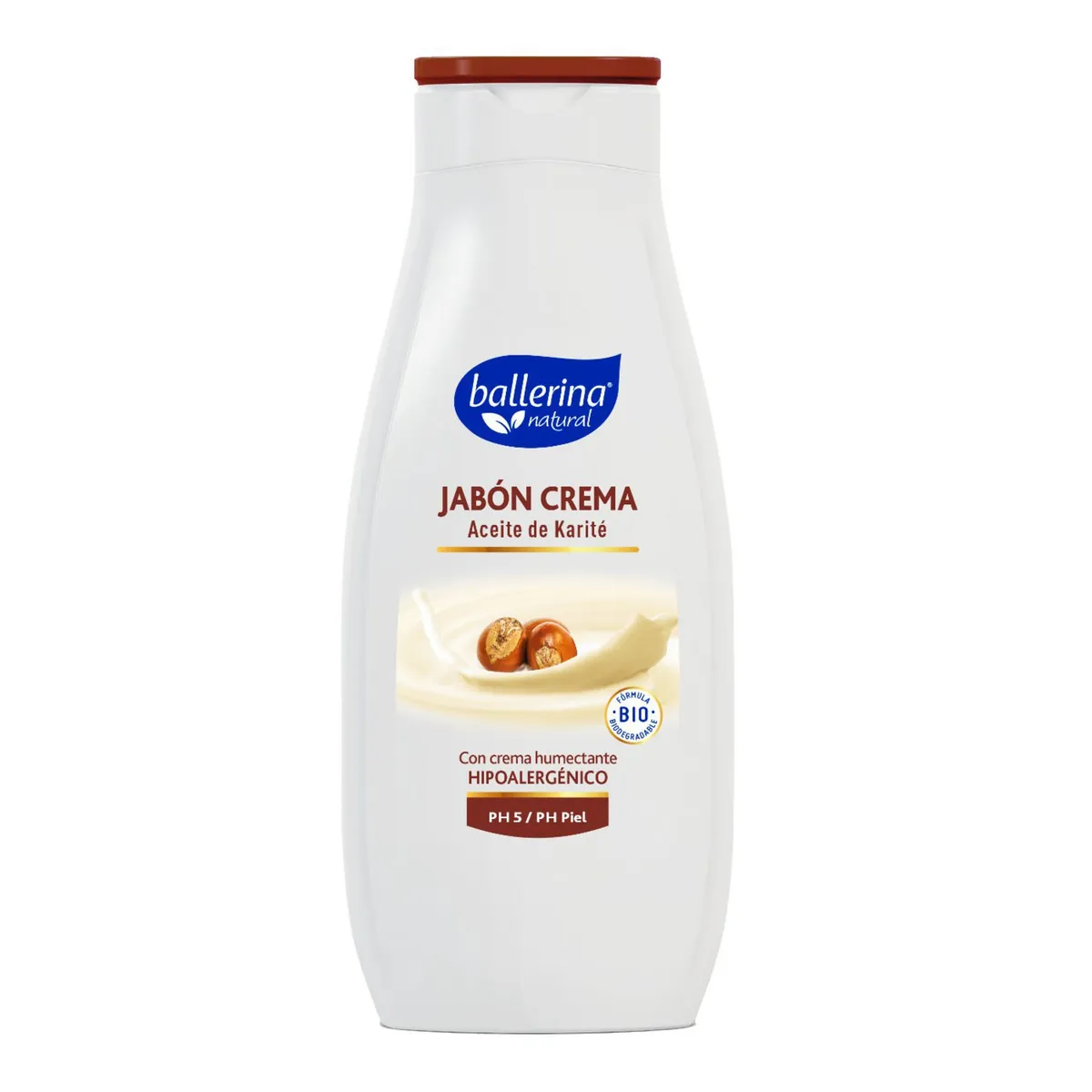 BALLERINA - Jabón en Crema Ballerina con Aceite de Karite 800 ml