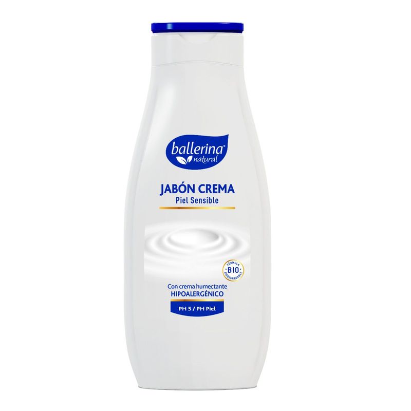 BALLERINA - Jabón en Crema Ballerina para Piel Sensible 800 ml