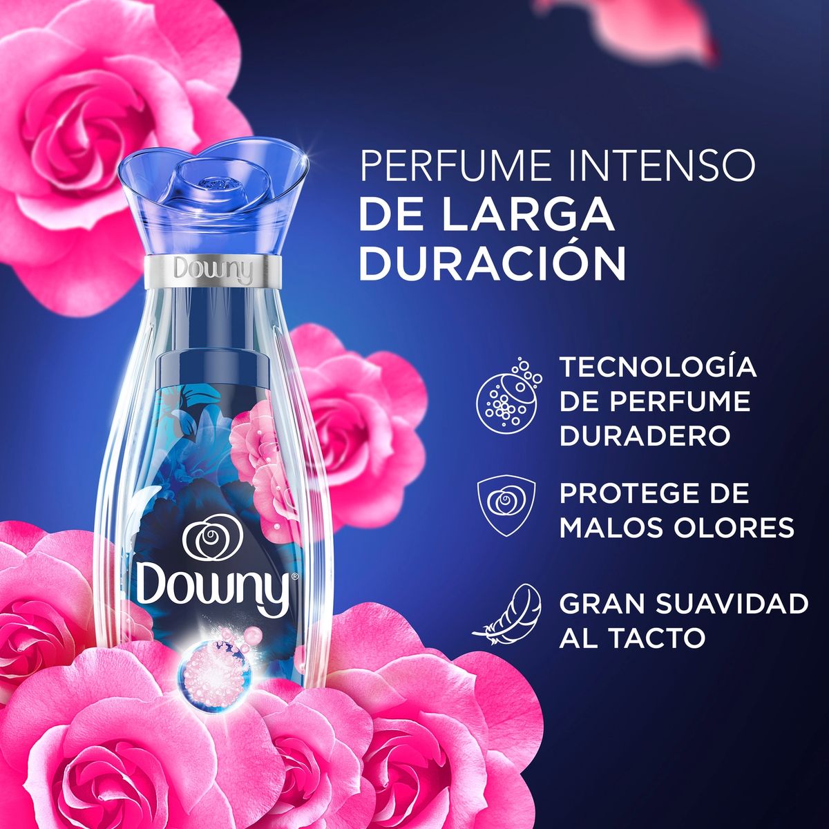 DOWNY - Suavizante Concentrado de Telas Brisa Intenso Downy 500 ml