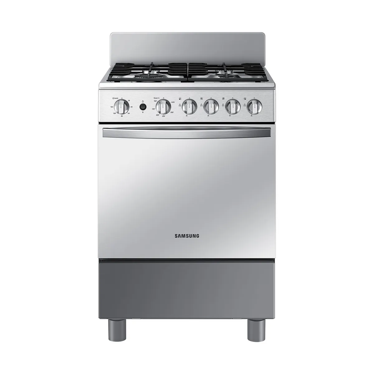 SAMSUNG - Cocina A Gas 4 Quemadores NX24BG574 Silver