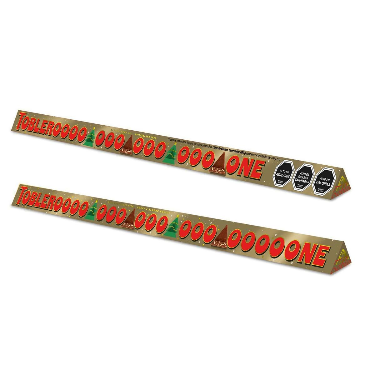 TOBLERONE - CHOCOLATE TOBLERONE 400 GR