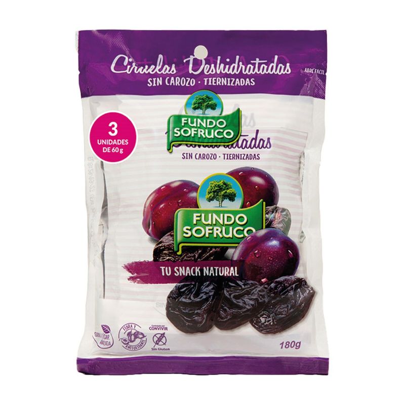 FUNDO SOFRUCO - Ciruela Deshidratada Fundo Sofruco 180 g
