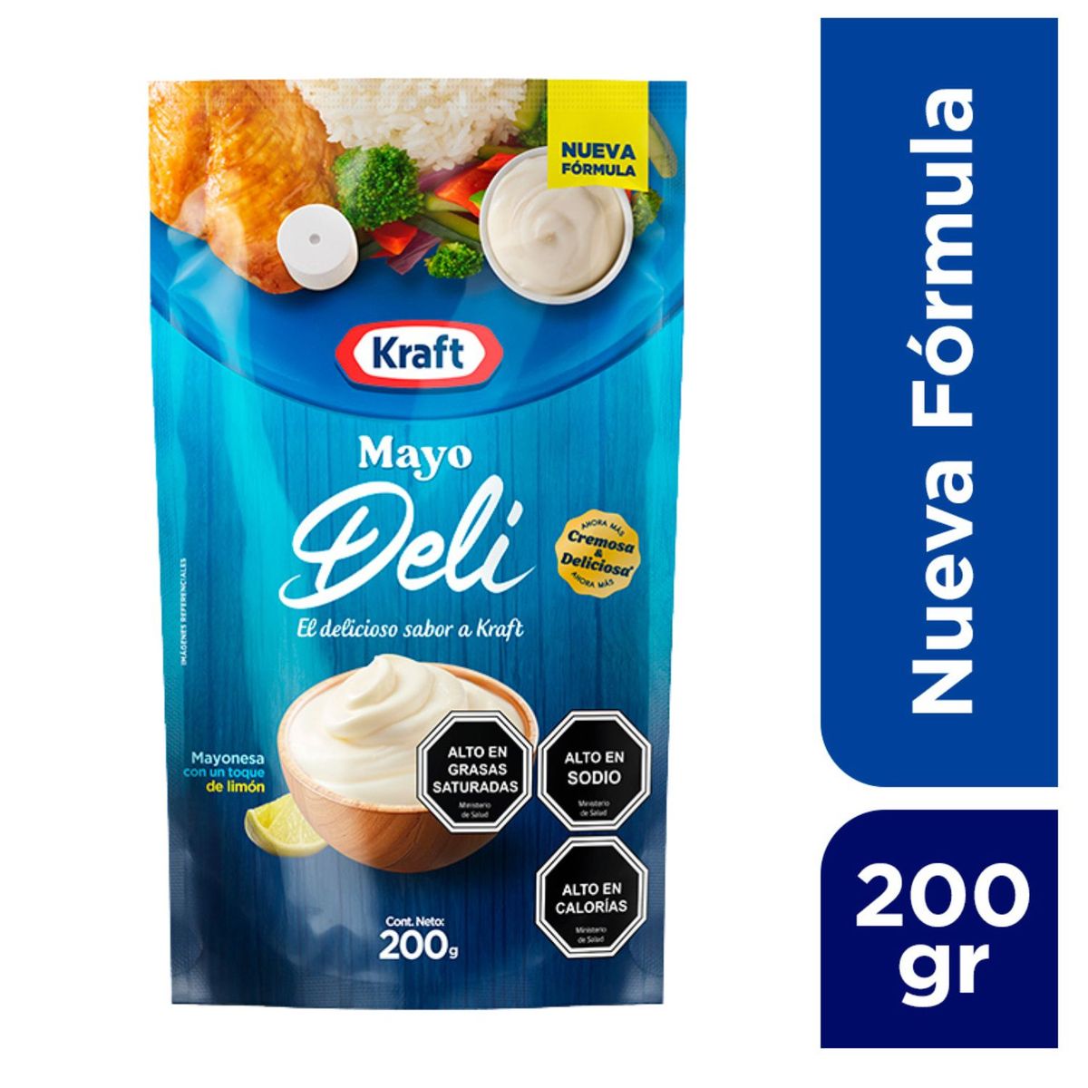 KRAFT - MAYONESA DELI KRAFT 200 GR