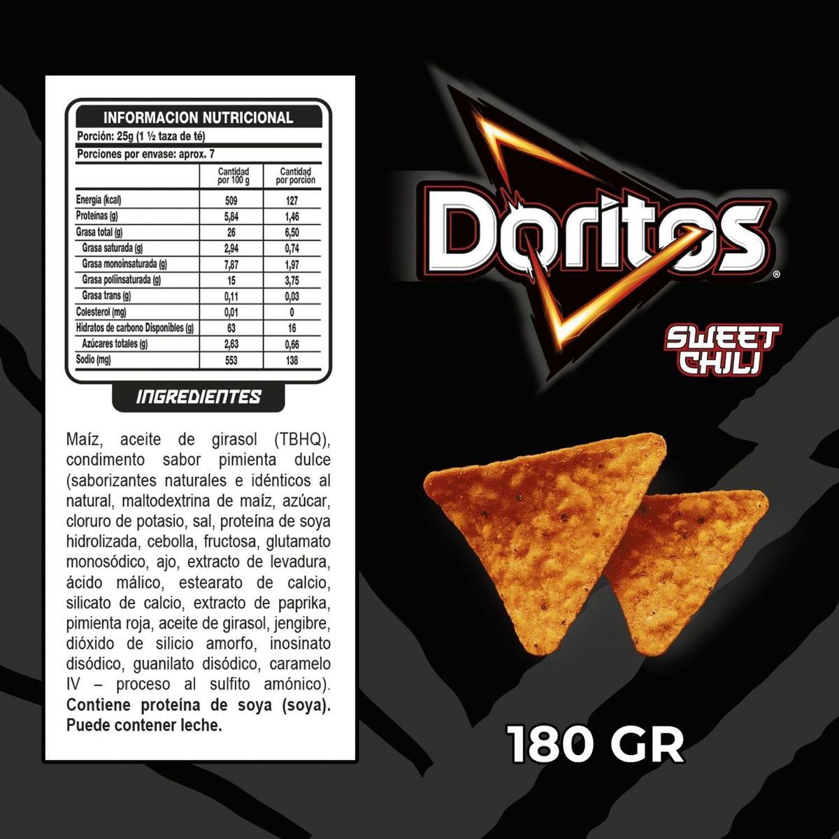 EVERCRISP - Doritos Sweet Chili Evercrips 180 g
