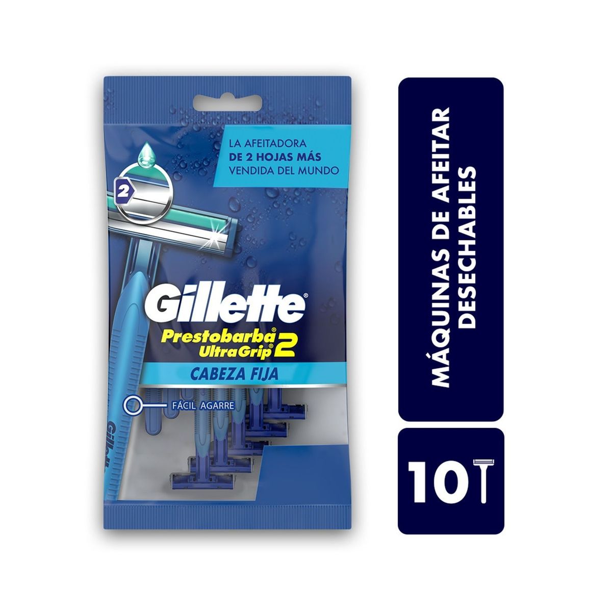 GILLETTE - Máquina de Afeitar Prestobarba Gillette 2 Hojas