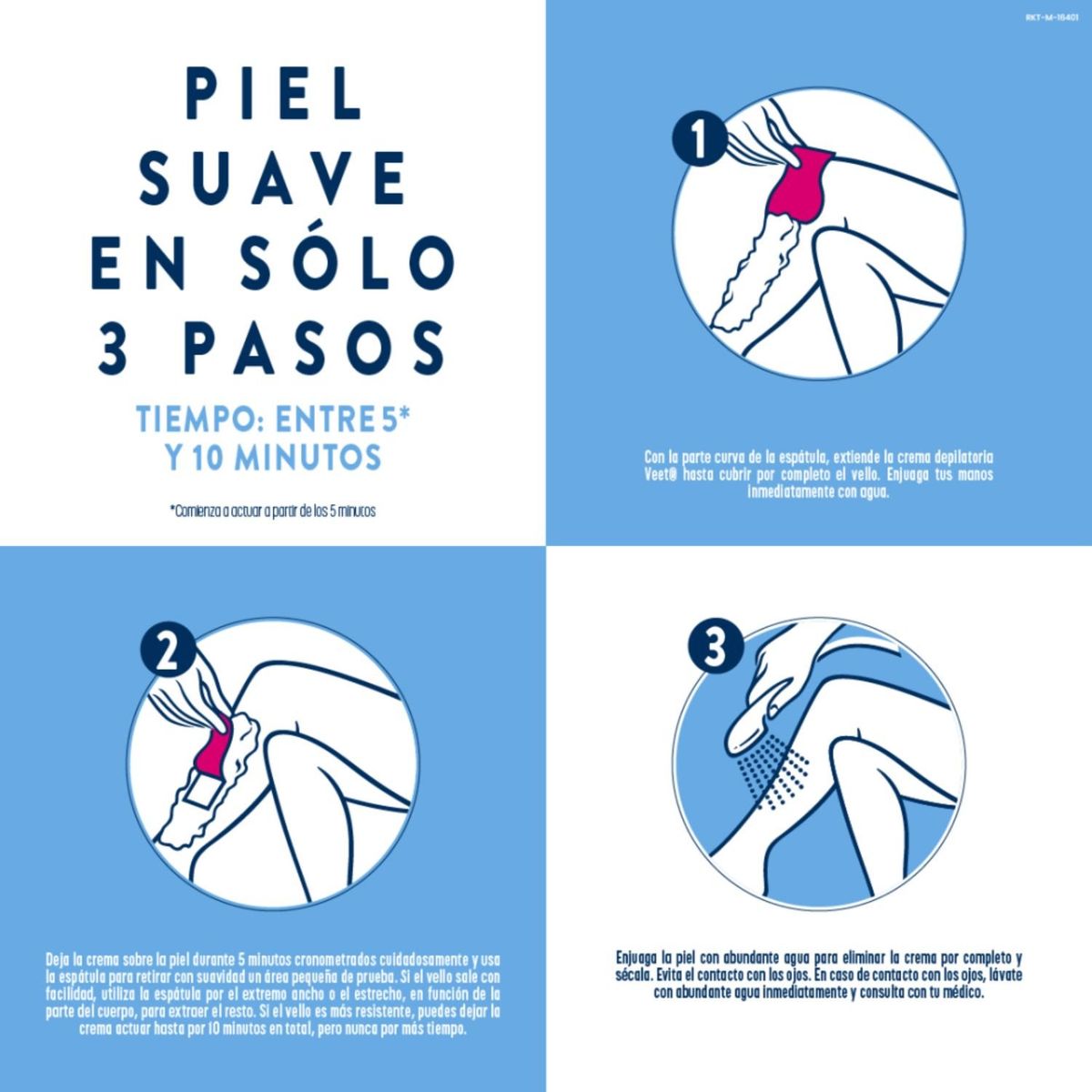 VEET - Crema Depilatoria  Veet para Piel Sensible 200 ml