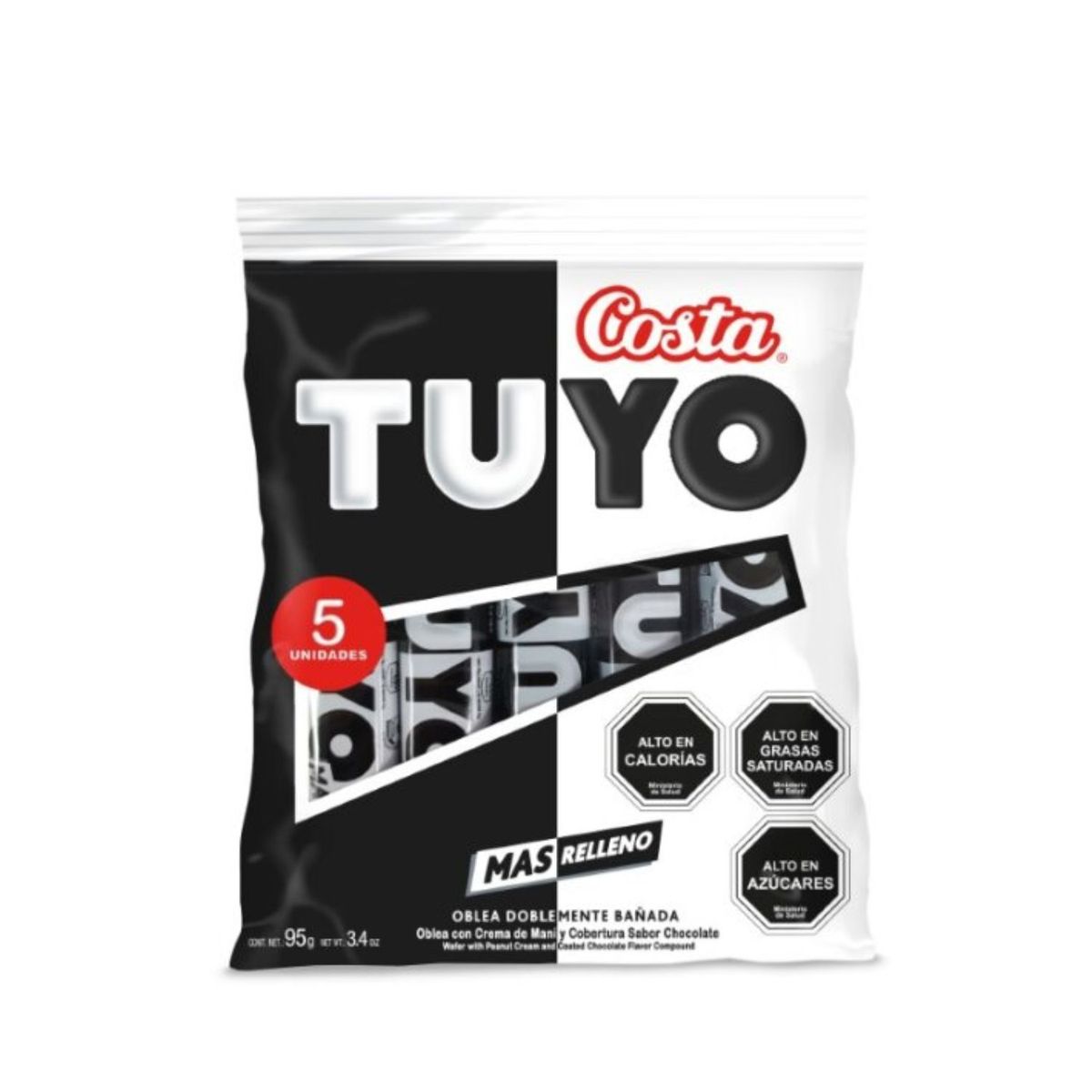 COSTA - Oblea Tuyo Chocolate 95 g