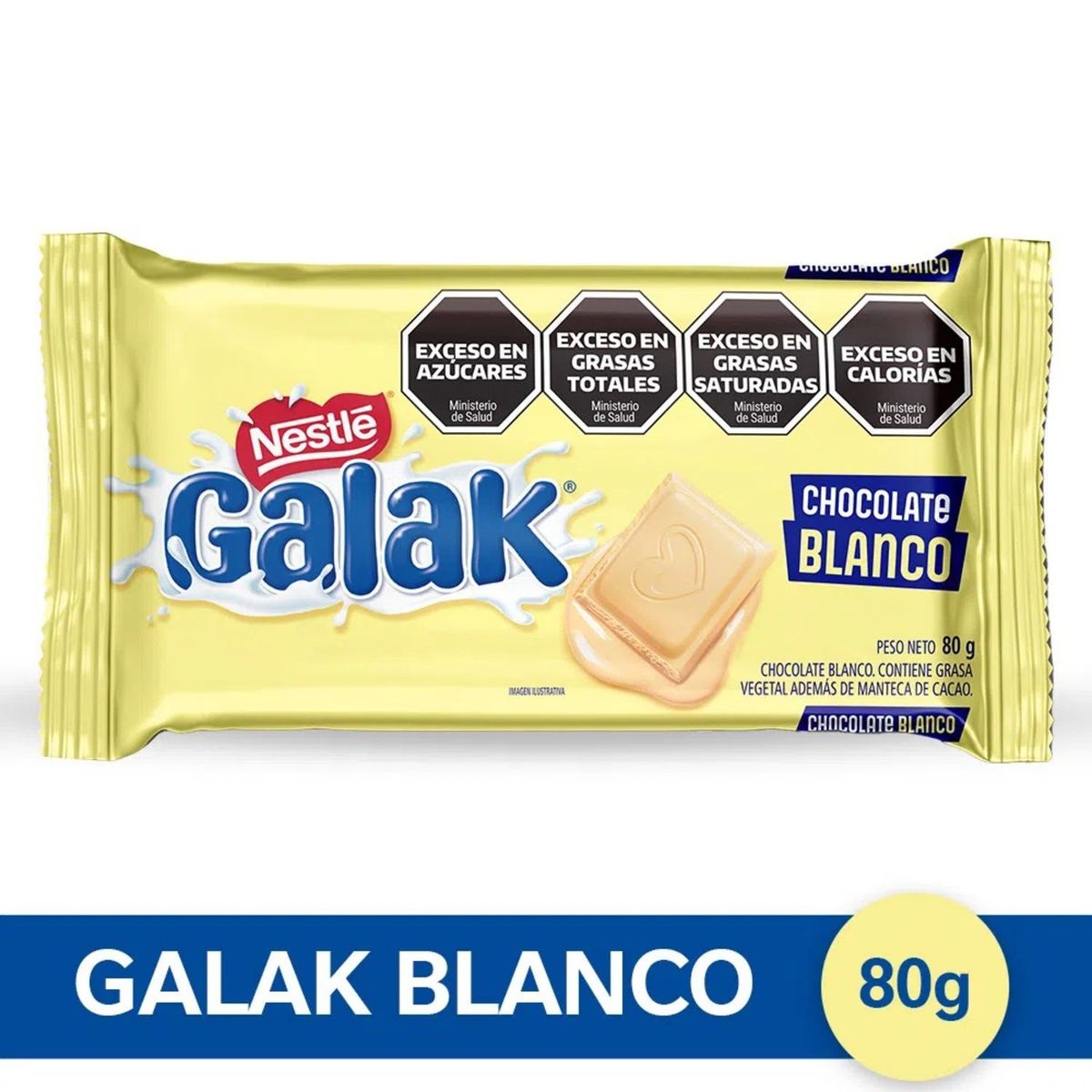 GALAK - Chocolate Blanco Galak 80 g