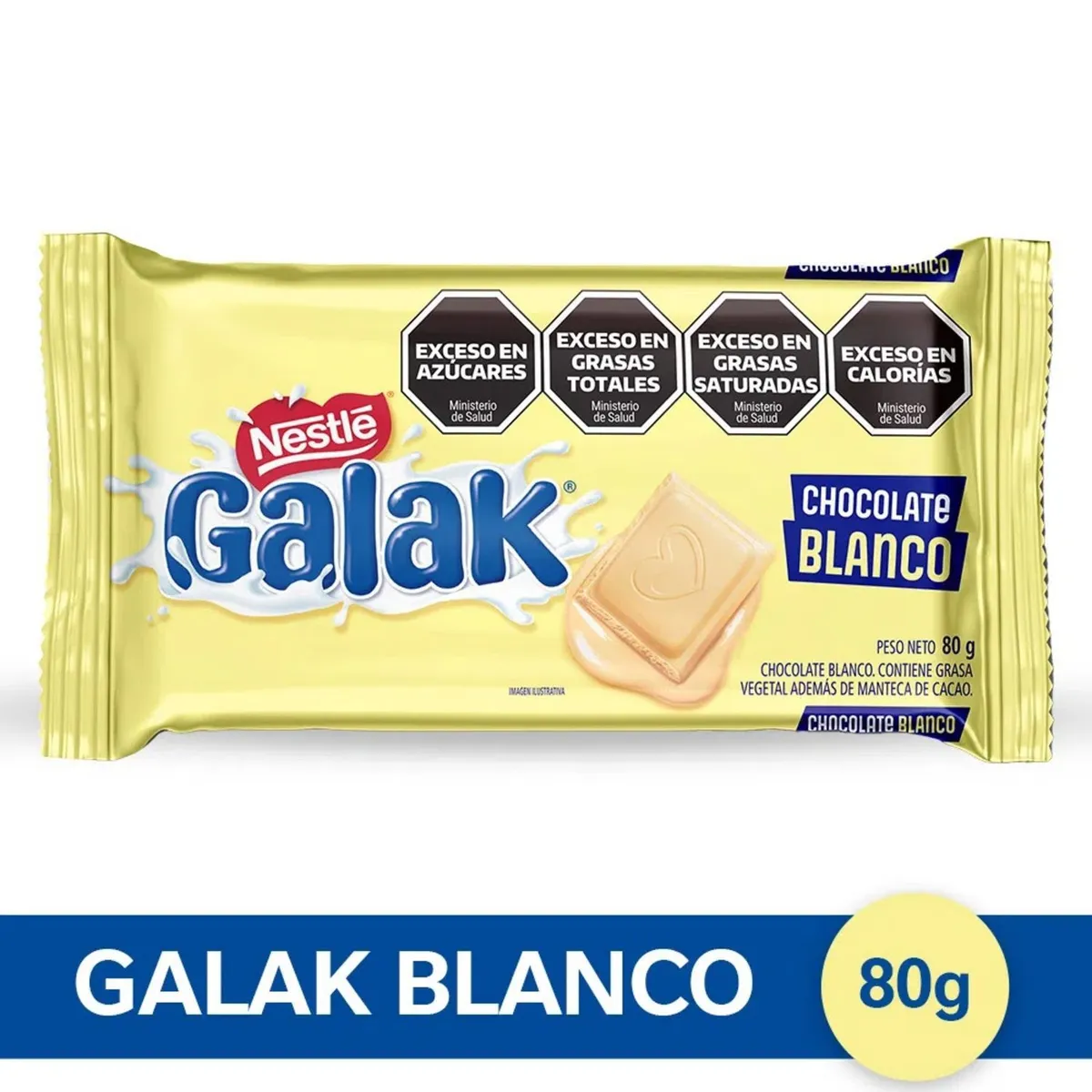 GALAK - Chocolate Blanco Galak 80 g