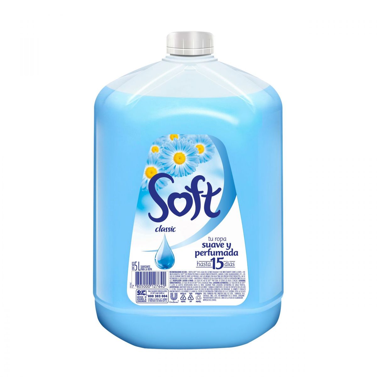 SOFT - Suavizante Classic Botella Soft 5 lt