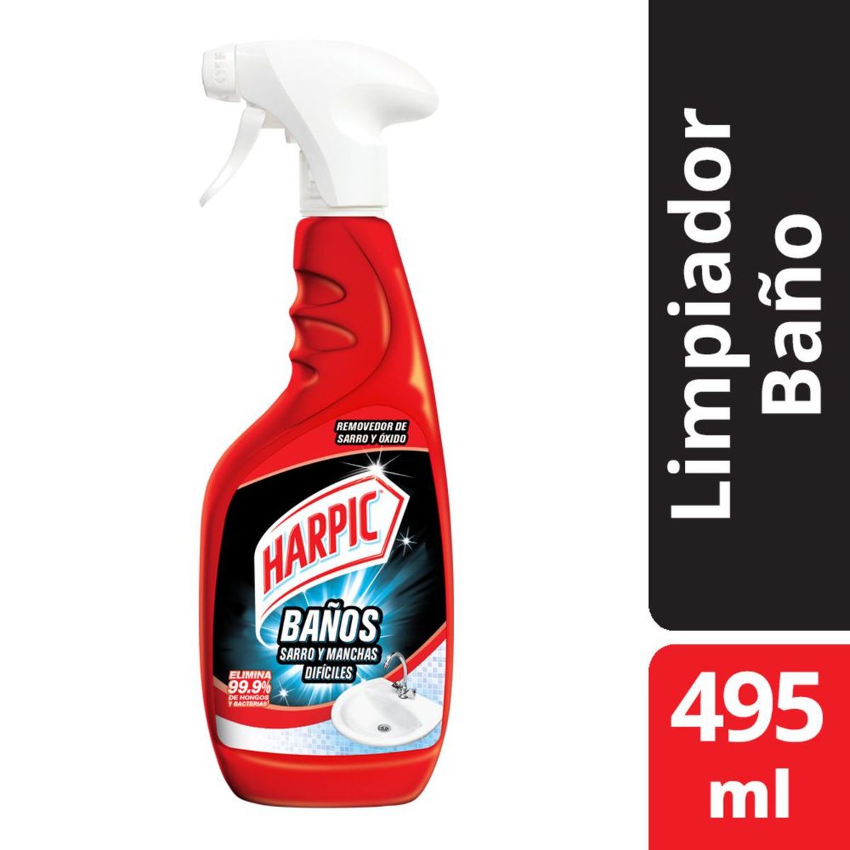 HARPIC - Limpiador para Baño Harpic 495 ml
