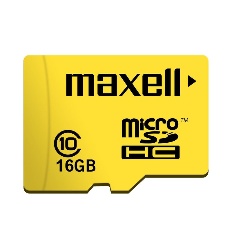 MAXELL - Micro SD 16GB C-10
