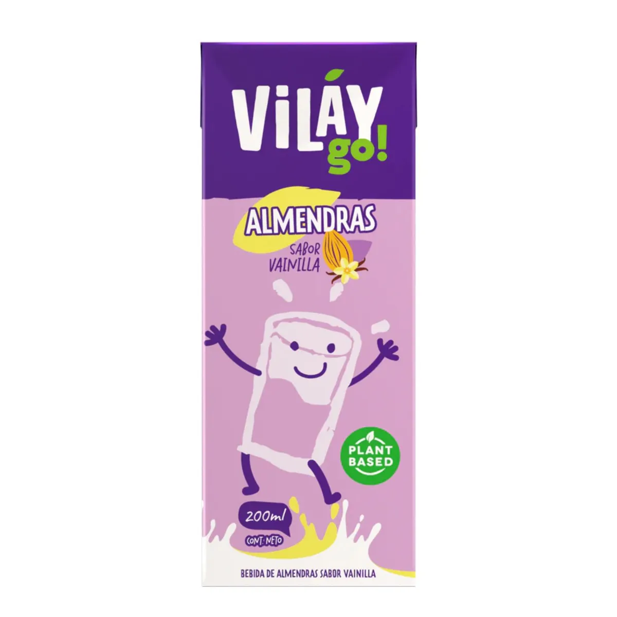 VILAY - Bebida de Almendra Vainilla Vilay 200 ml