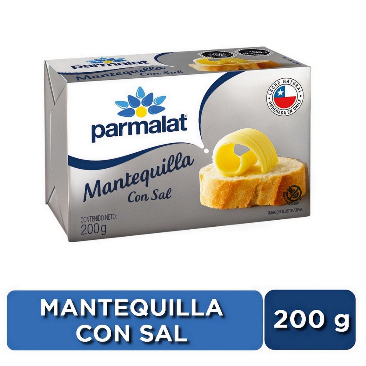 PARMALAT - Mantequilla con Sal Parmalat 200 g