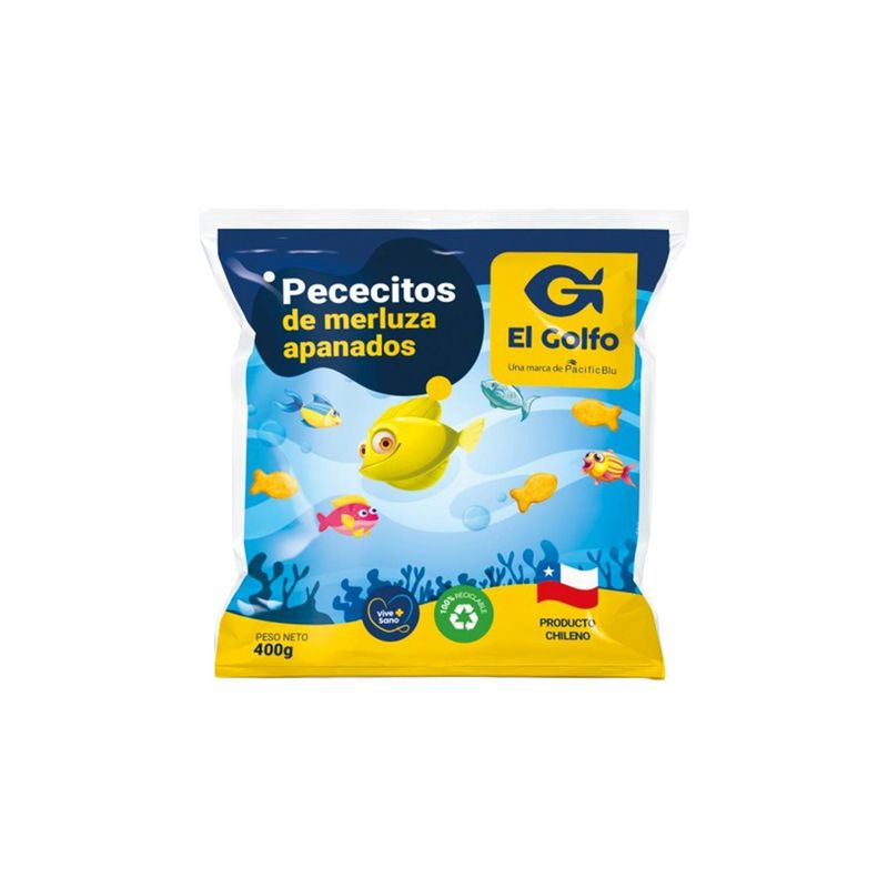 EL GOLFO - Pececitos de Merluza Apanados El Golfo 400 g