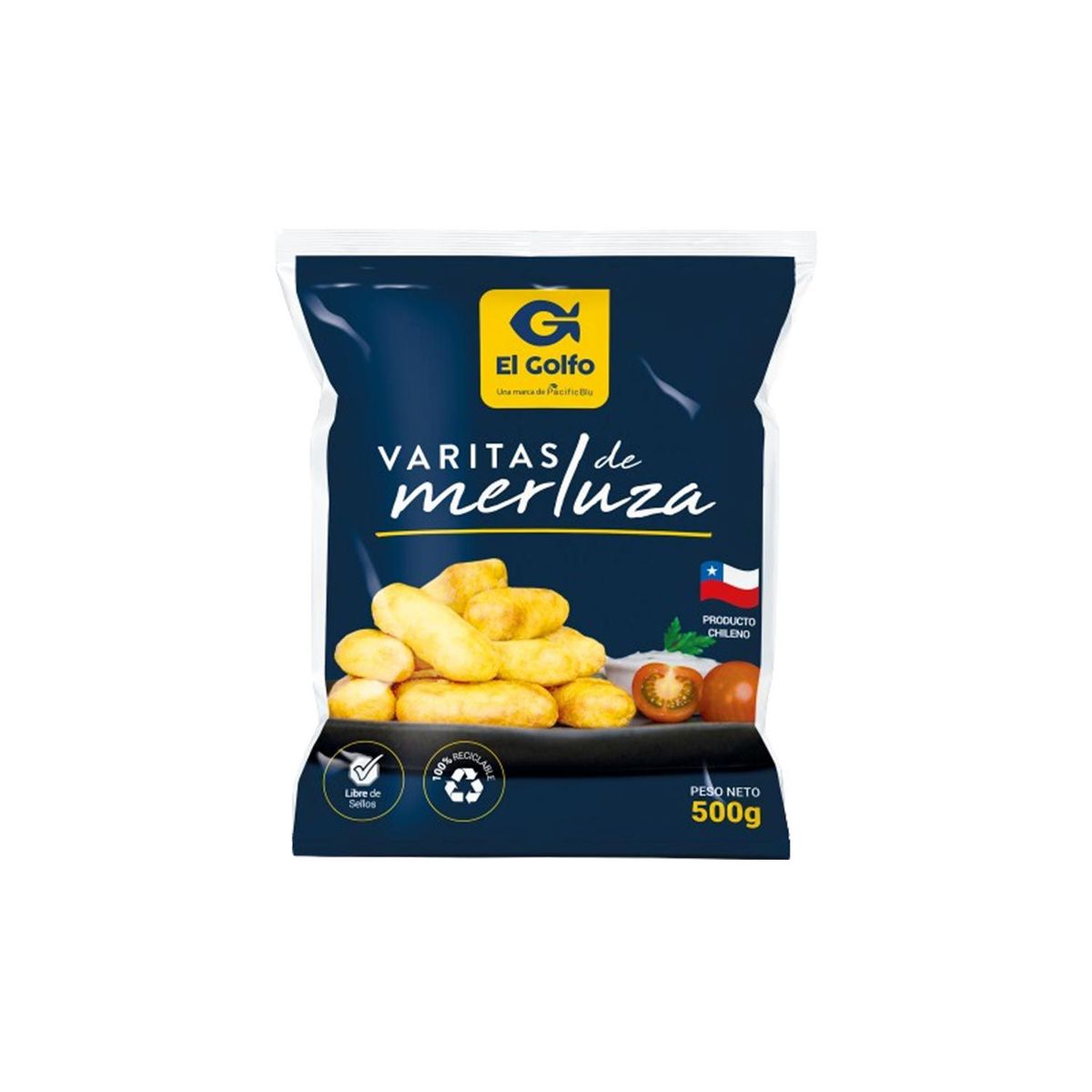 EL GOLFO - Varitas de Merluza Apanados El Golfo 500 g