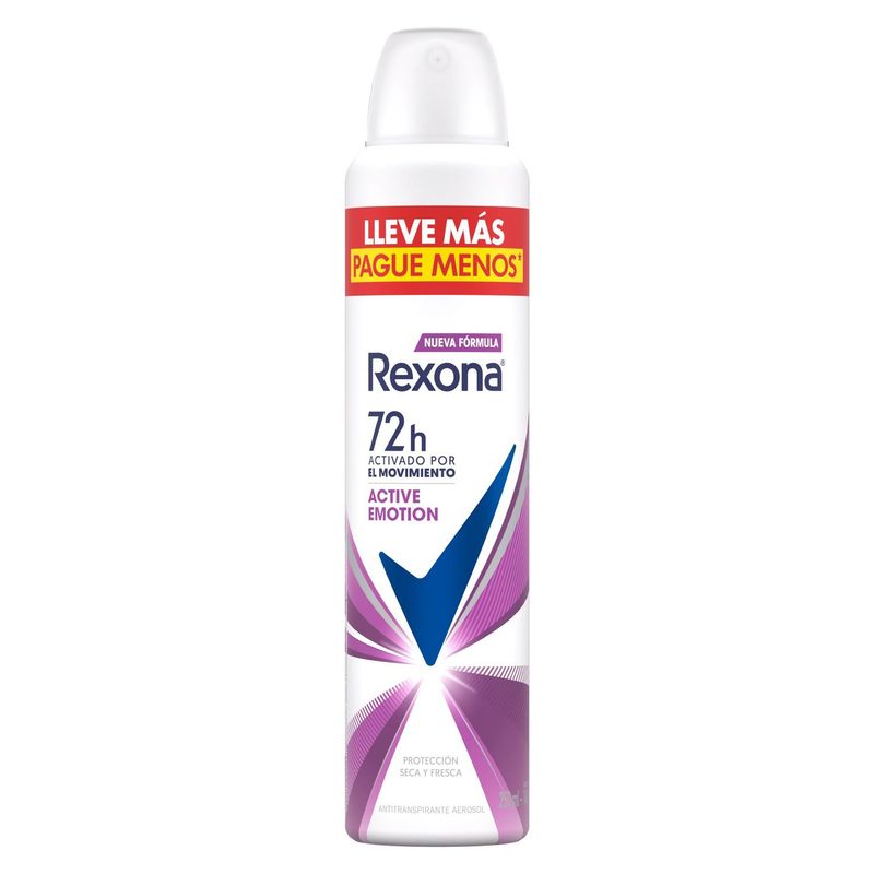 REXONA - Desodorante Rexona Active Emotion para Mujer 250 ml